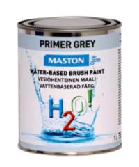 Maali H2O! Primer - pohjamaali harmaa 1l