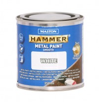 Maali Hammer Sileä valkoinen 250ml