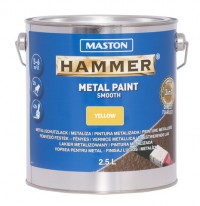 Maali Hammer sileä keltainen 2.5l