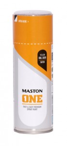 Maston One - Полуматовый Дынно-жёлтый RAL1028 400ml