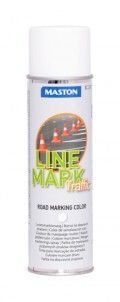 Spraymaali Linemark Traffic valkoinen 585ml