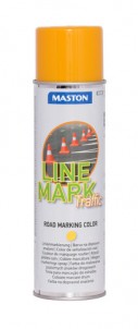 Spraymaali Linemark Traffic keltainen 585ml