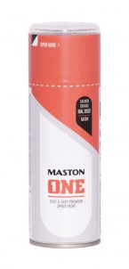 Spraypaint ONE - Satin Salmon Orange RAL2012 400ml