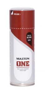 Maston One - Полуматовый Рубиново-красный RAL3003 400ml