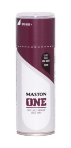 Spraypaint ONE - Satin Claret Violet RAL4004 400ml
