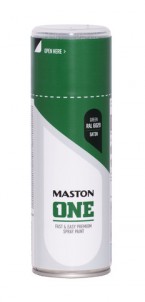 Spraypaint ONE - Satin Green RAL6029 400ml