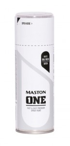 Spraypaint ONE - Satin White RAL9010 400ml