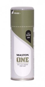 Spraypaint ONE - Satin Olive RAL6013 400ml