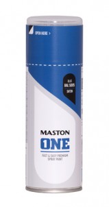 Spraypaint ONE - Satin Signal Blue RAL5005 400ml