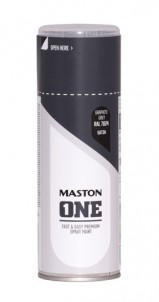 Spraymaali ONE - Satiini Grafiitinharmaa RAL7024 400ml