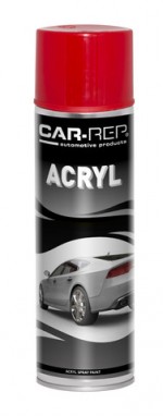 Spraypaint Car-Rep Red Acryl 500ml