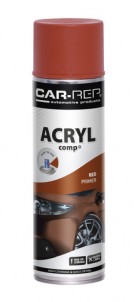 Spraypaint Car-Rep ACRYLcomp Primer Red 500ml