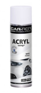 Spraypaint Car-Rep ACRYLcomp Primer White 500ml