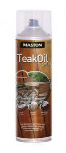 Teak Oil spray 500ml Transparent