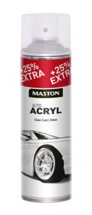 Spraymaali AutoACRYL Kirkas lakka 500ml