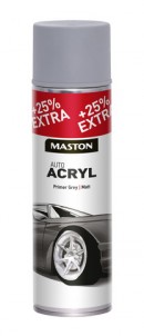 Spraymaali AutoACRYL Pohjamaali Harmaa 500ml