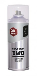 Аэрозоль Maston 2K Two Лак матовый 400ml