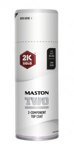 Spraypaint Maston 2K Two Pure White RAL9010 400ml