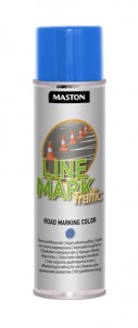 Spraymaali Linemark Traffic sininen 585ml