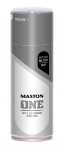 Spraypaint ONE - Matt Dusty Grey RAL7037 400ml