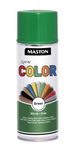 Spraypaint Color Green Gloss 400ml