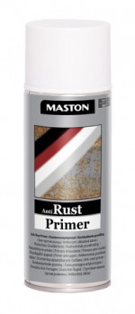 Spraypaint Rust-primer white 400ml